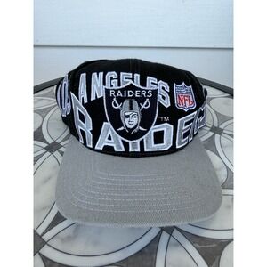 Vintage Los Angeles Raiders Hat Cap Apex One Pro Line‎ Wool Block Script 90s
